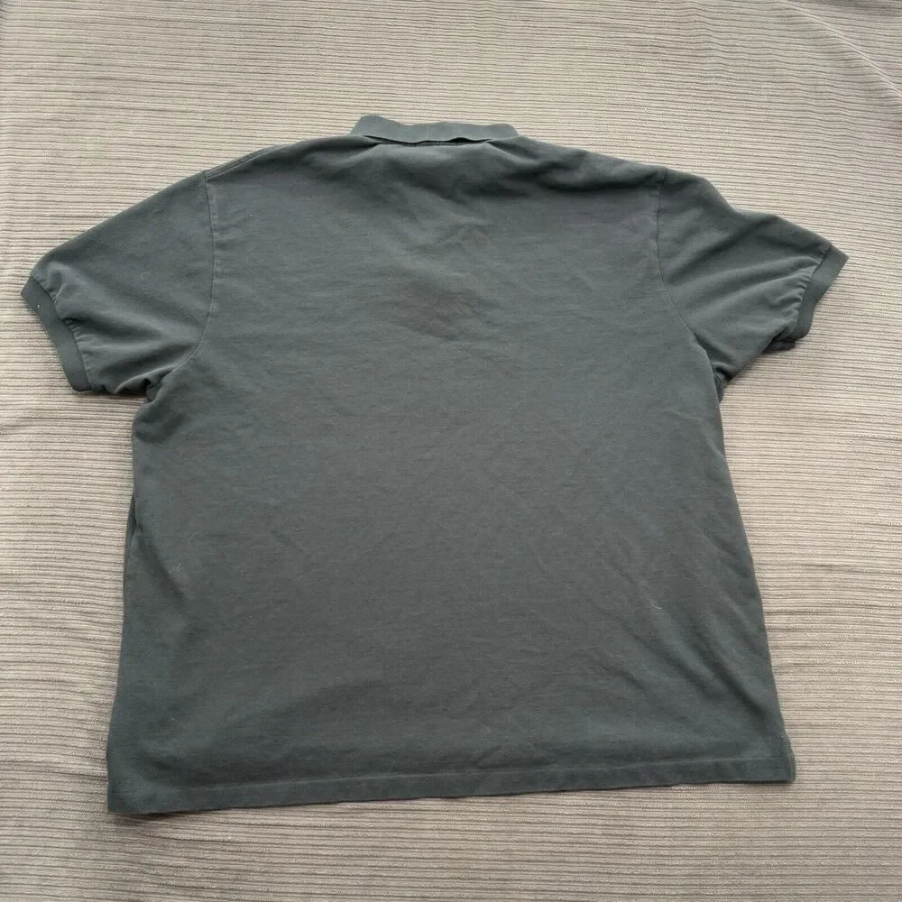 Polo‎ Ralph Lauren Polo Shirt Men 3XB Black Cotton Short Sleeve Golf Golfing.